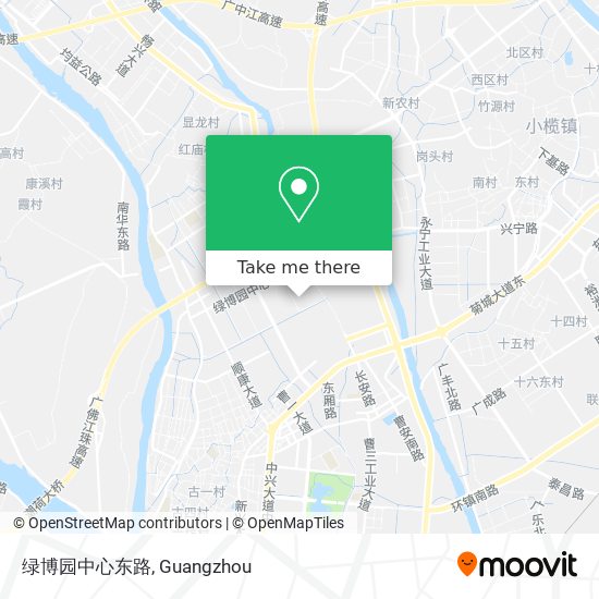 绿博园中心东路 map