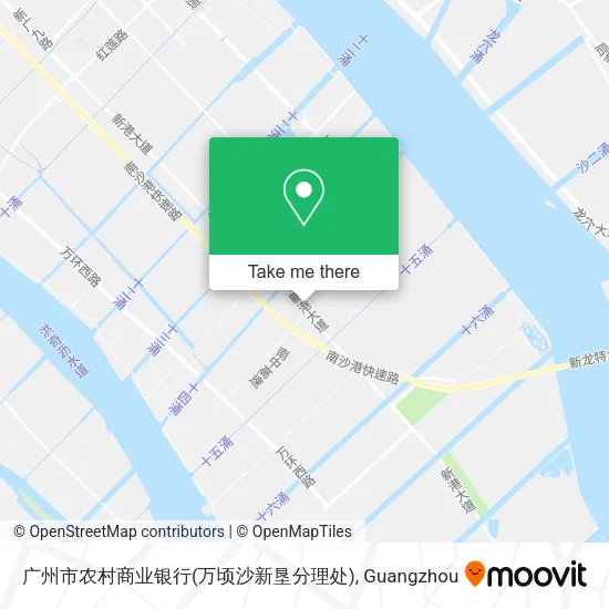 广州市农村商业银行(万顷沙新垦分理处) map