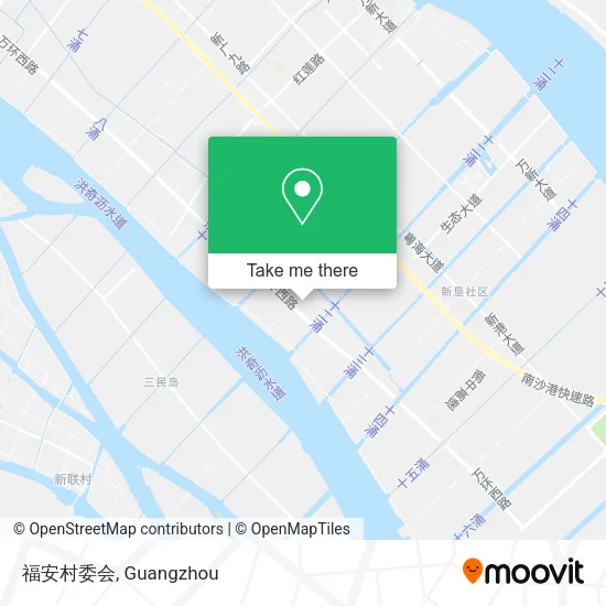 福安村委会 map