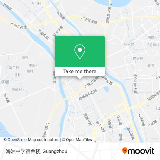 海洲中学宿舍楼 map