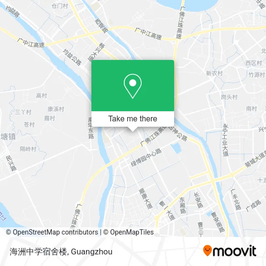 海洲中学宿舍楼 map