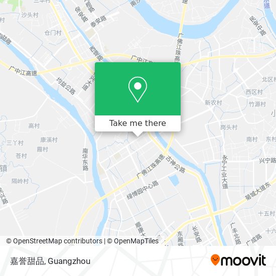嘉誉甜品 map