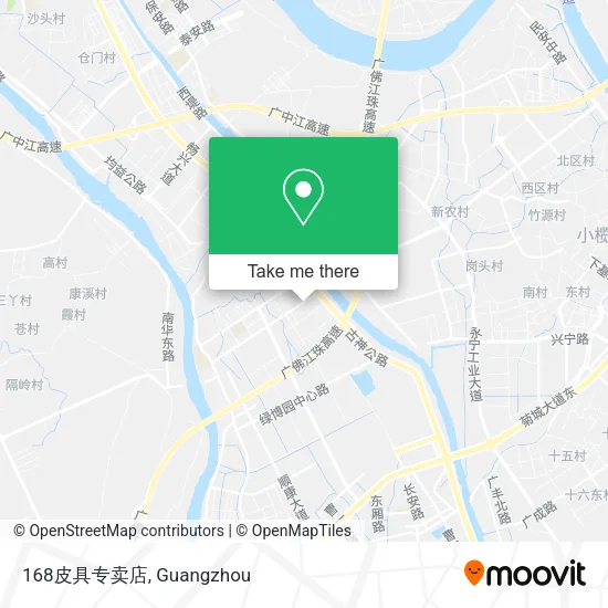 168皮具专卖店 map