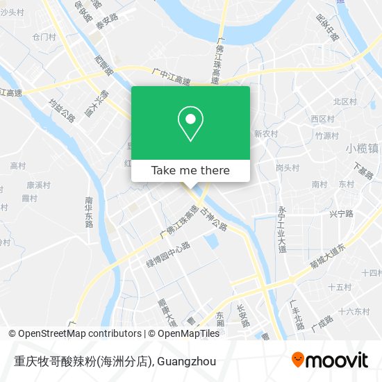 重庆牧哥酸辣粉(海洲分店) map