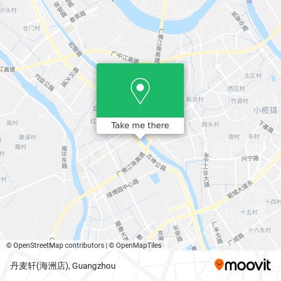丹麦轩(海洲店) map