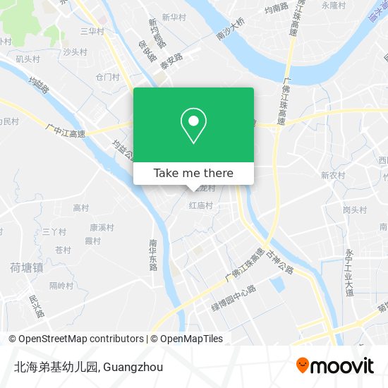 北海弟基幼儿园 map