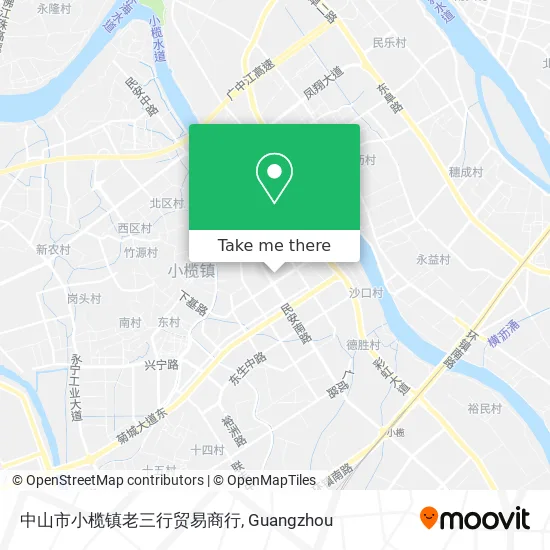 中山市小榄镇老三行贸易商行 map