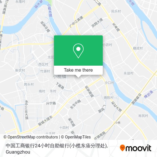 中国工商银行24小时自助银行(小榄东庙分理处) map