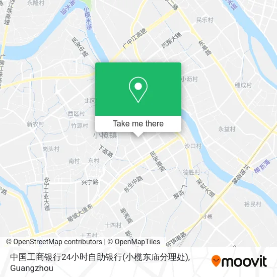 中国工商银行24小时自助银行(小榄东庙分理处) map