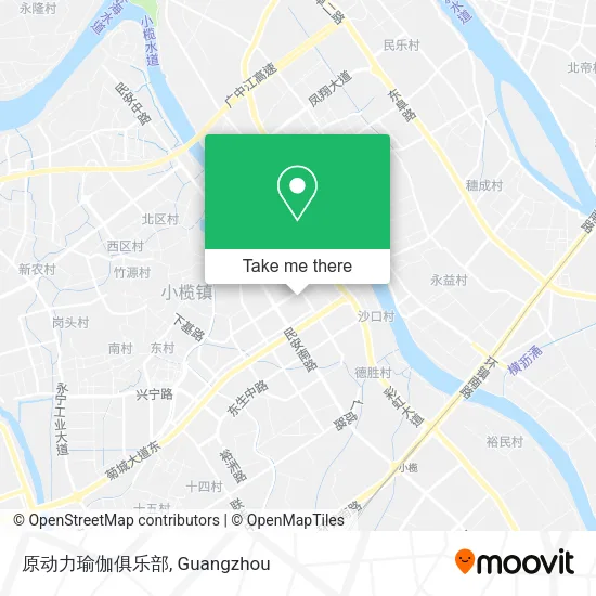 原动力瑜伽俱乐部 map