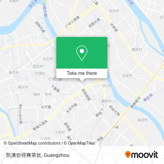 凯澳饮得爽茶饮 map