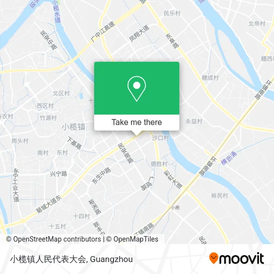 小榄镇人民代表大会 map