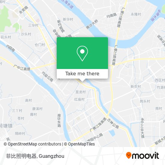 菲比照明电器 map