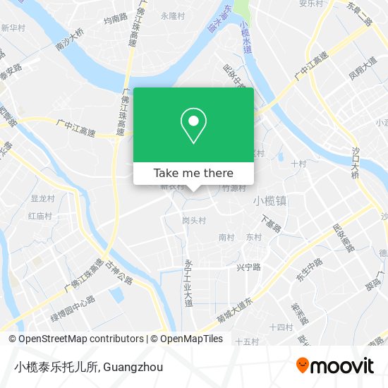 小榄泰乐托儿所 map