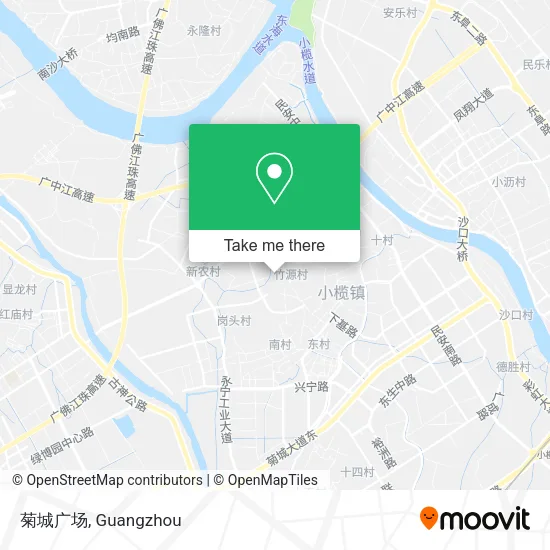 菊城广场 map