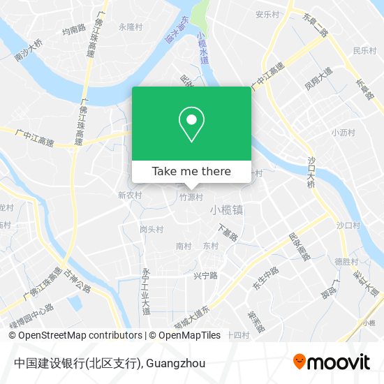 中国建设银行(北区支行) map