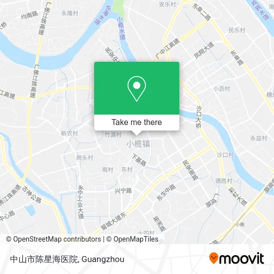 中山市陈星海医院 map