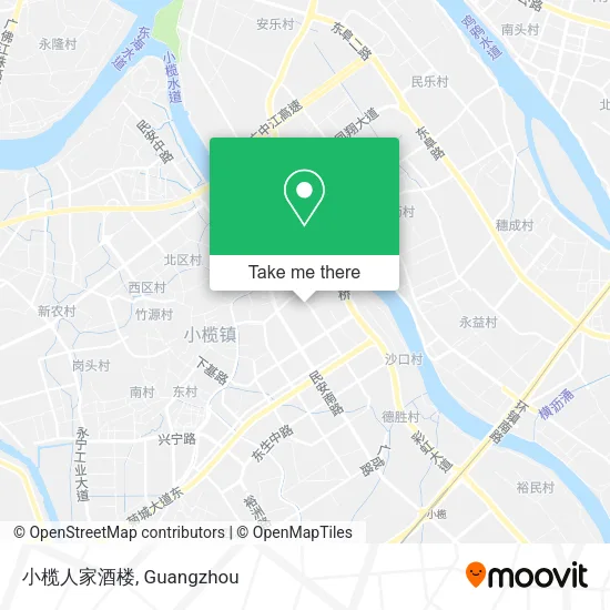 小榄人家酒楼 map