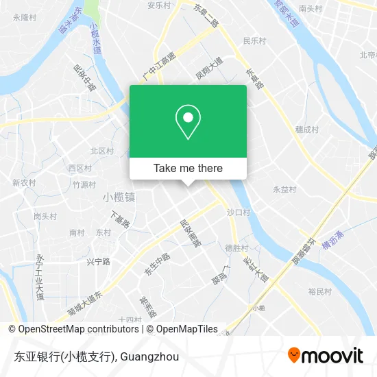 东亚银行(小榄支行) map