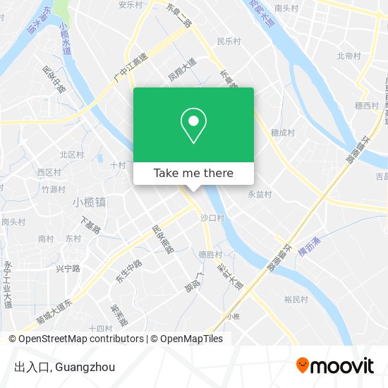出入口 map