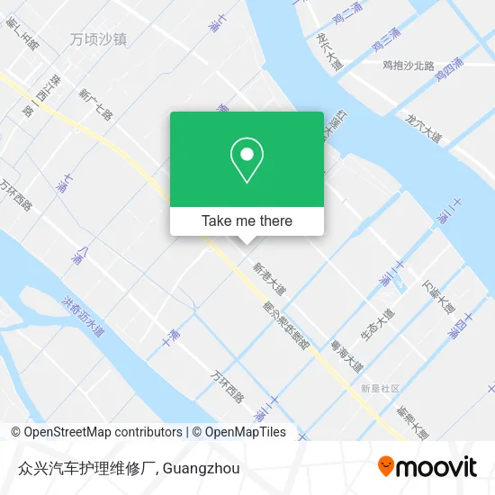 众兴汽车护理维修厂 map