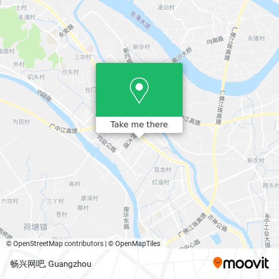 畅兴网吧 map
