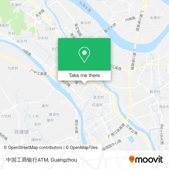 中国工商银行ATM map