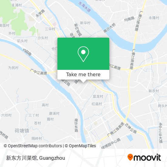 新东方川菜馆 map
