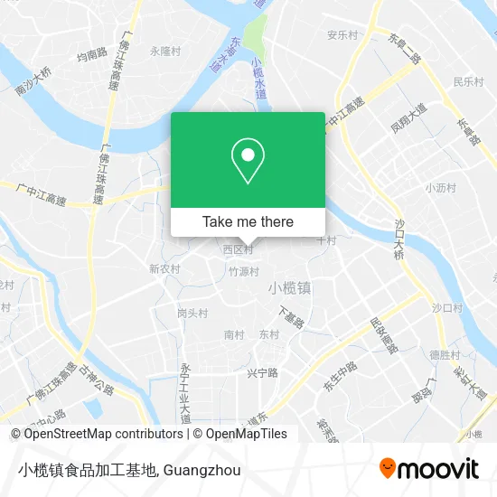小榄镇食品加工基地 map