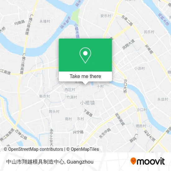 中山市翔越模具制造中心 map
