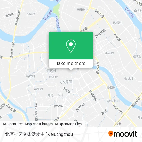 北区社区文体活动中心 map