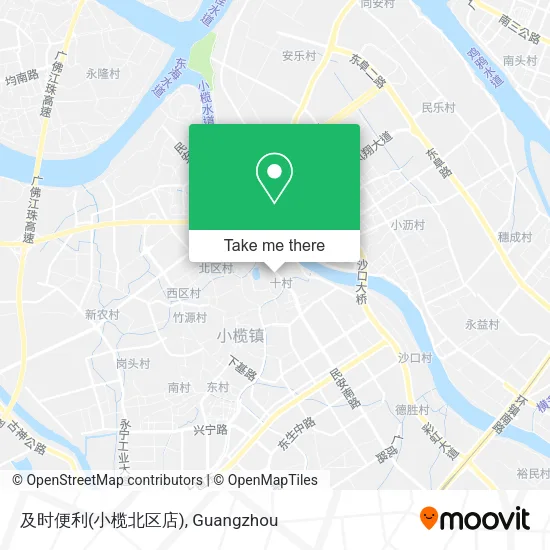 及时便利(小榄北区店) map