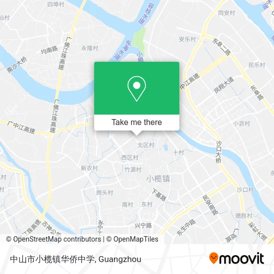 中山市小榄镇华侨中学 map
