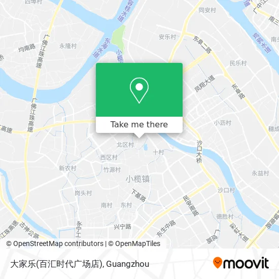 大家乐(百汇时代广场店) map