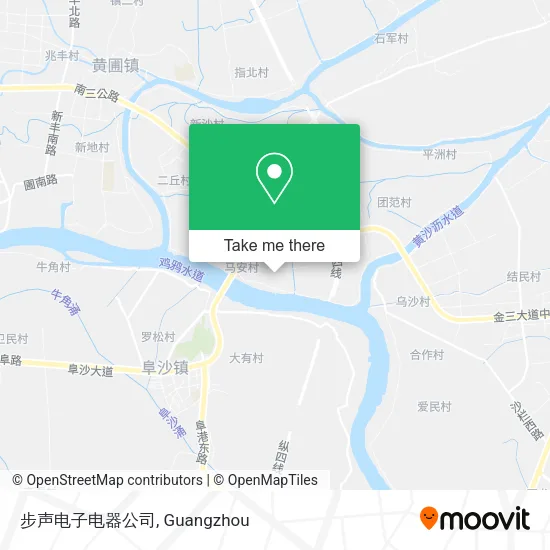 步声电子电器公司 map