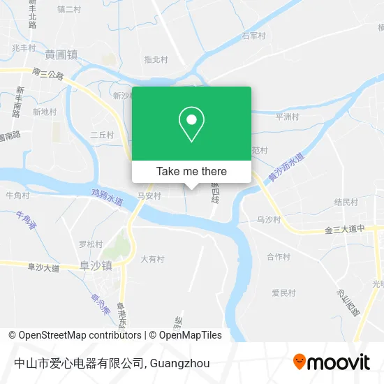 中山市爱心电器有限公司 map