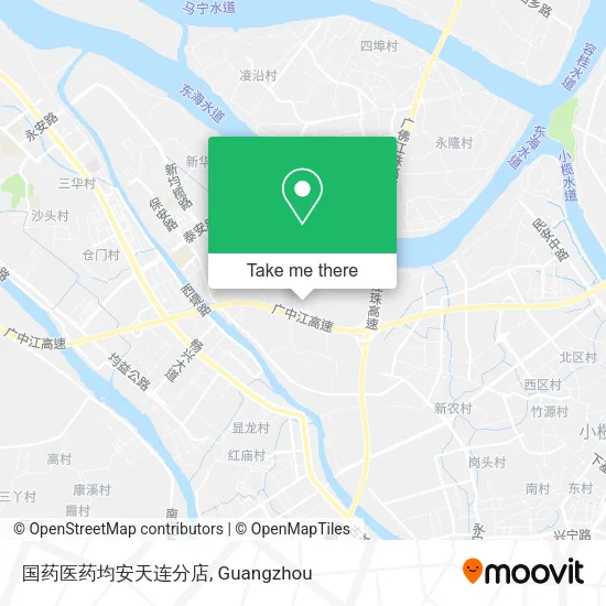 国药医药均安天连分店 map