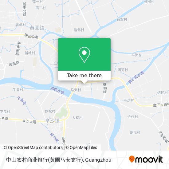 中山农村商业银行(黄圃马安支行) map