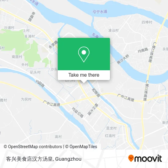 客兴美食店汉方汤皇 map