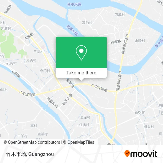 竹木市场 map