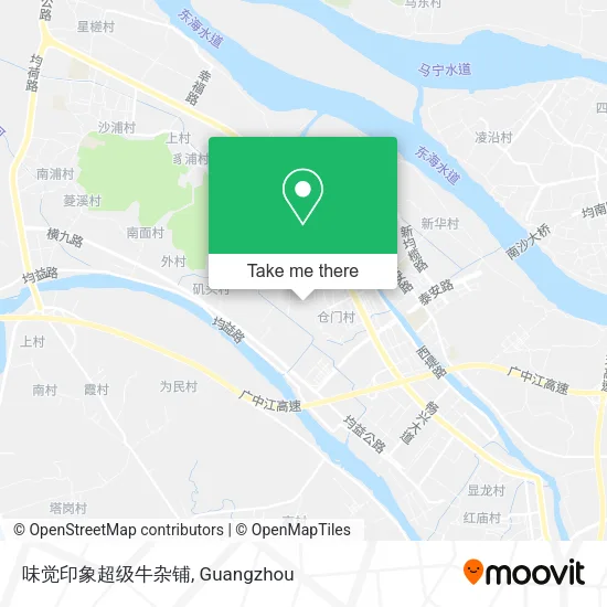 味觉印象超级牛杂铺 map