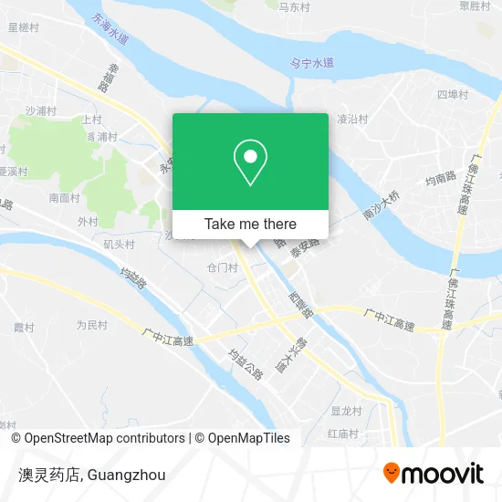 澳灵药店 map