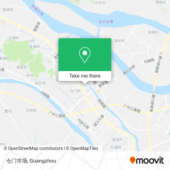 仓门市场 map