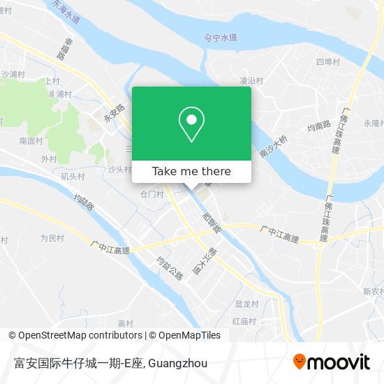 富安国际牛仔城一期-E座 map