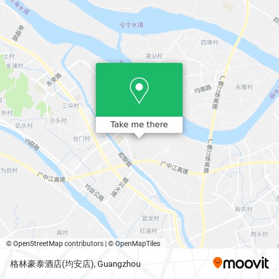 格林豪泰酒店(均安店) map