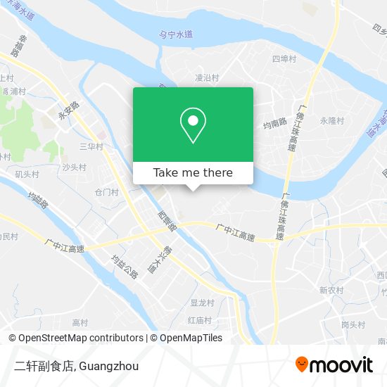 二轩副食店 map
