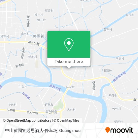 中山黄圃宜必思酒店-停车场 map