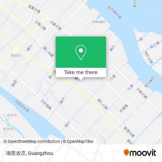 湖景农庄 map
