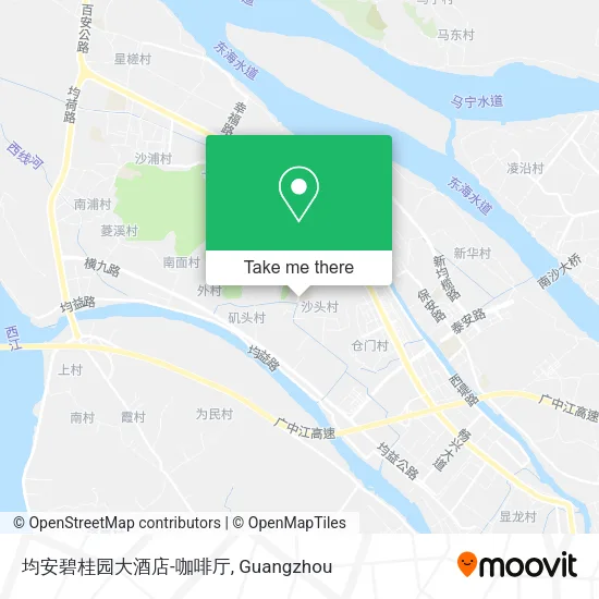 均安碧桂园大酒店-咖啡厅 map