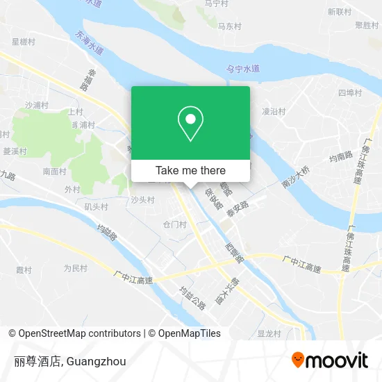 丽尊酒店 map